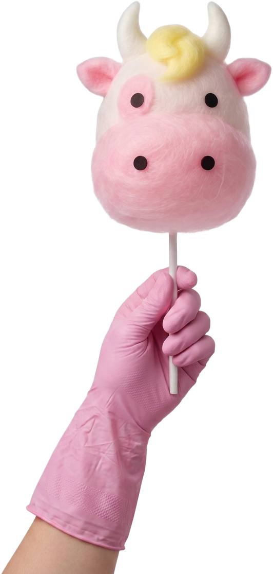 Cotton candy character